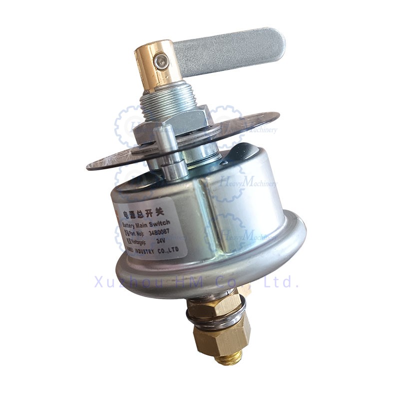803608695 34B0087 Manual power switch Excavator spare parts hanmo-machinery