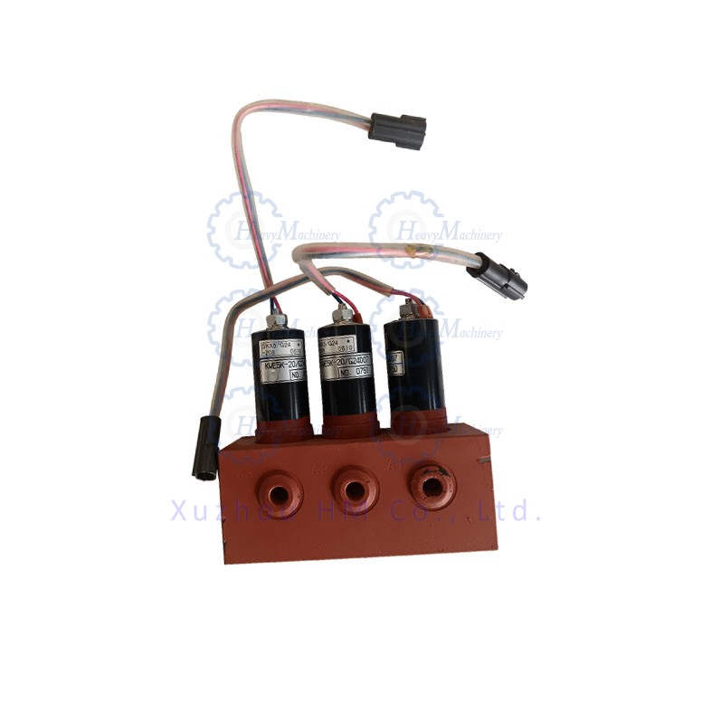 803007140 3KWE5G-20/G24W-340 Electromagnetic valve group Excavator spare parts hanmo-machinery
